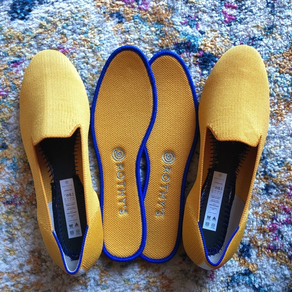 Rothy’s Loafers 8.5 NEW Lemon Drop - Picture 7 of 8